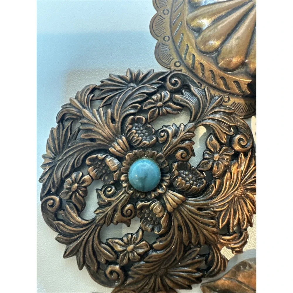 Set Of disassembled copper belt, art parts, jewelry‎ parts